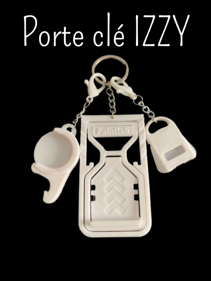 Porte clé IZZY ( 3 en 1)